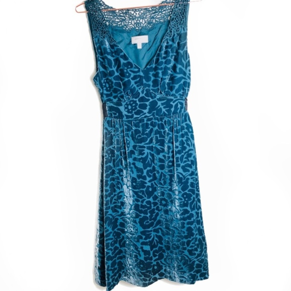 Anthro Moulinette Souers Velvet Dress 12